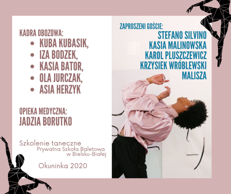 INFORMACJE PRZED OBOZEM Okuninka 2020