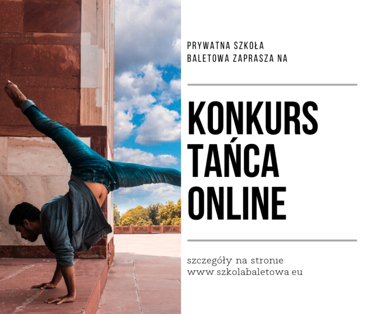 Konkurs Taneczny Online – Zapraszamy do udziału!