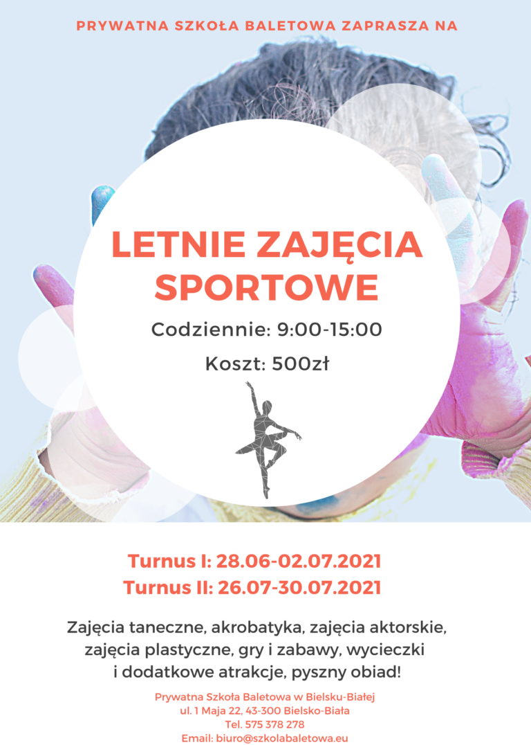 Letnie zajęcia sportowo-artystyczne