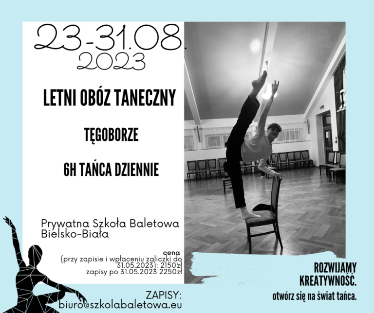 Obóz letni Tęgoborze 2023